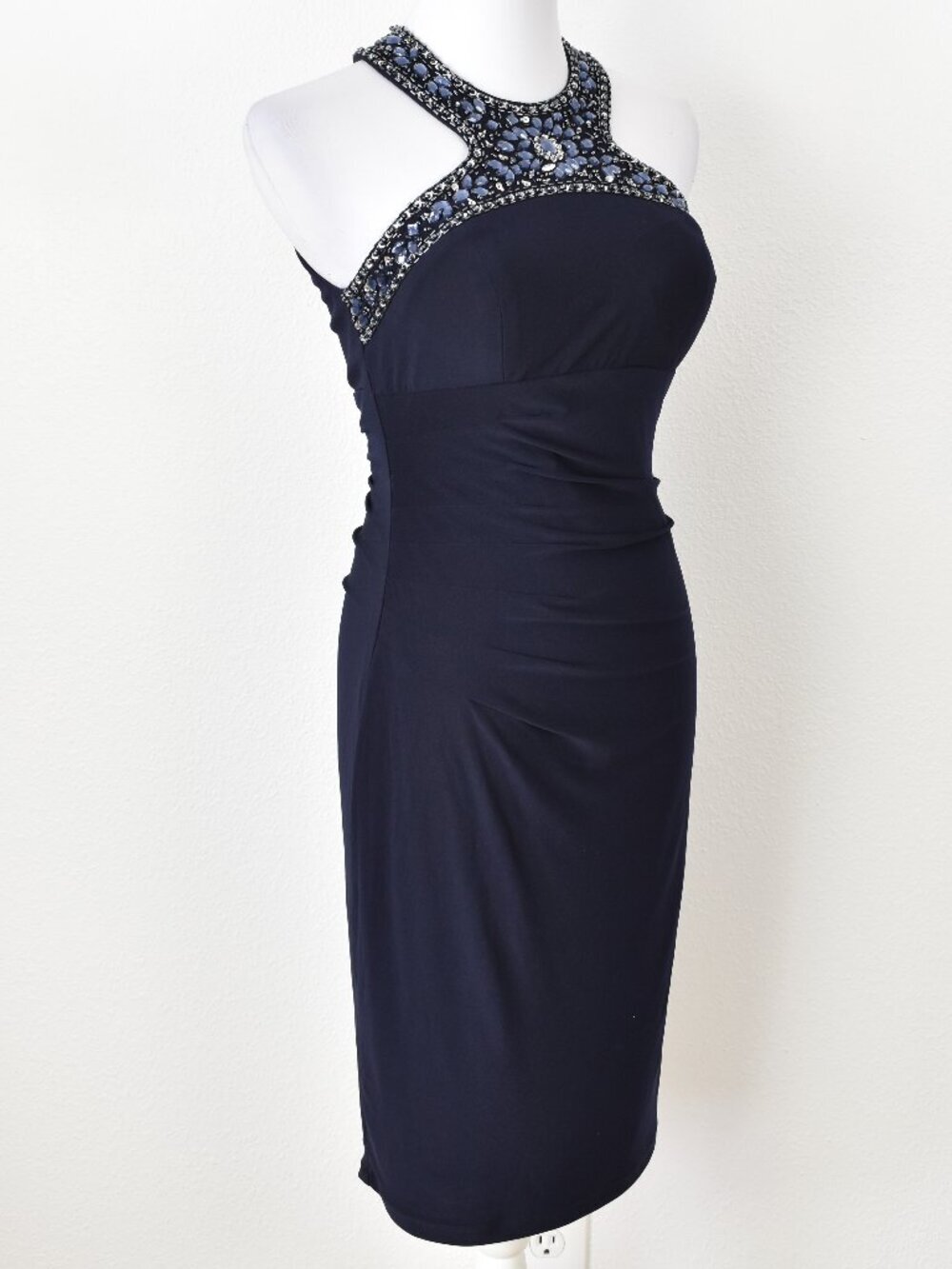 Cache Beaded Sheath Cocktail Dress NEW - 4 - Picture 10 of 12